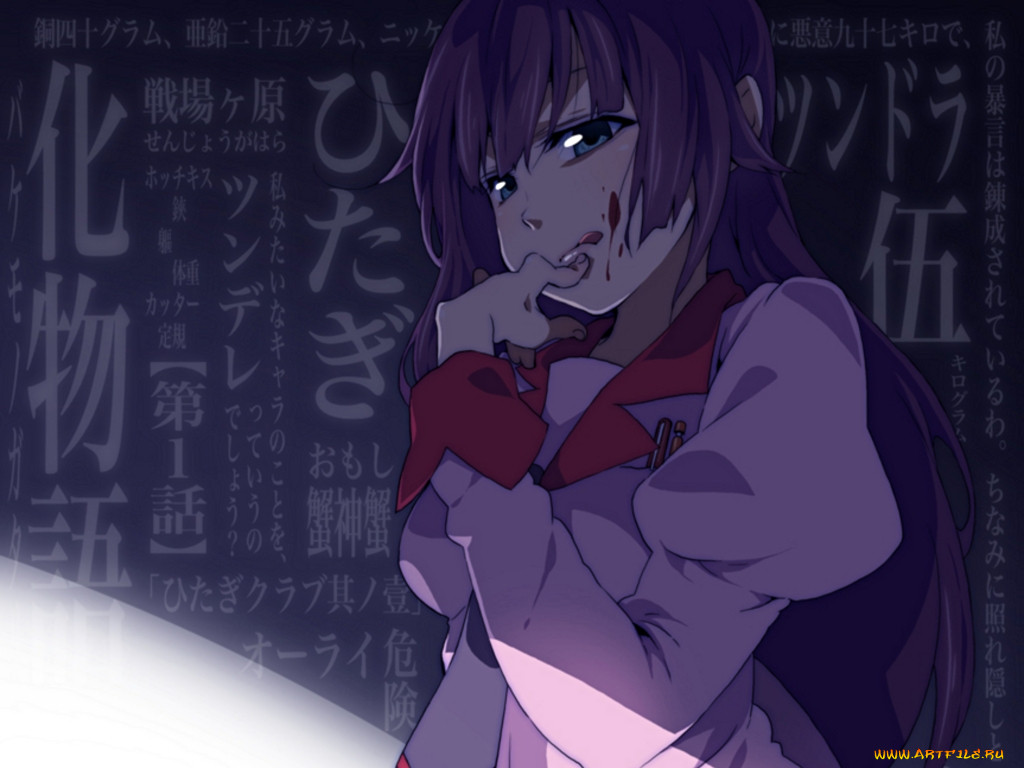 , bakemonogatari, senjougahara hitagi, , , , 